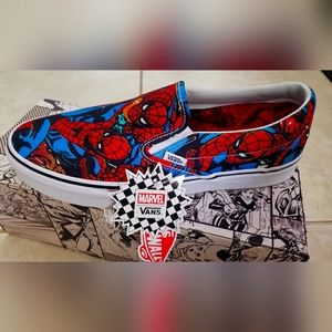 Vans Mens Limited Spider Man Slip-On shoes